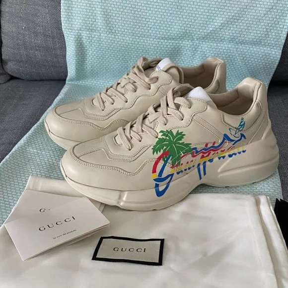 Gucci | Shoes | Gucci Rhyton Hawaii Sneakers | Poshmark display picture 2